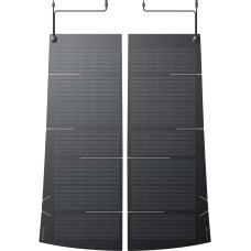 Солнечная панель EcoFlow HeatGuard Solar Film 256 Вт черная IP68 для автономного электропитания и энергосбережения