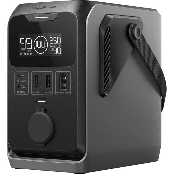 Портативная электростанция EcoFlow Trail 300 DC 288 Вт·ч для питания и зарядки техники в походах и поездках Портативная электростанция EcoFlow Trail 300 DC 288 Вт·ч для питания и зарядки техники в походах и поездках