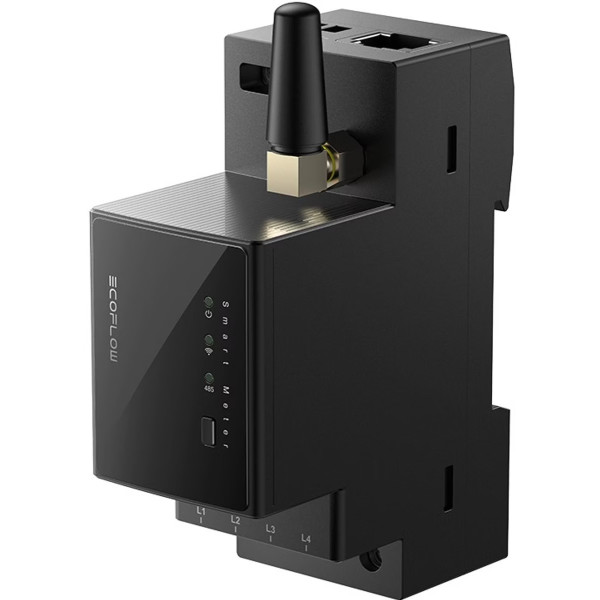 Умный счетчик EcoFlow трехфазный контроллер электроэнергии EFSMARTMETER-EU-120A для домашней энергосистемы и мониторинга потребления Умный счетчик EcoFlow трехфазный контроллер электроэнергии EFSMARTMETER-EU-120A для домашней энергосистемы и мониторинга потребления