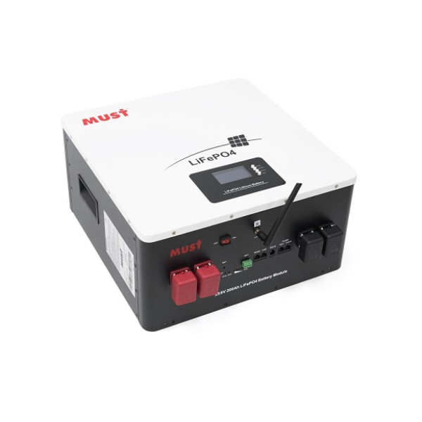 Аккумуляторная батарея LiFePO4 LP16-24200 25.6V 200Ah для систем хранения энергии, настенный монтаж, ресурс до 6000 циклов