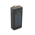 Повербанк Linkage LKP-46 Solar 30000mAh 22.5W с кабелями Type-C и Lightning для зарядки смартфонов и гаджетов Black Повербанк Linkage LKP-46 Solar 30000mAh 22.5W с кабелями Type-C и Lightning для зарядки смартфонов и гаджетов Black