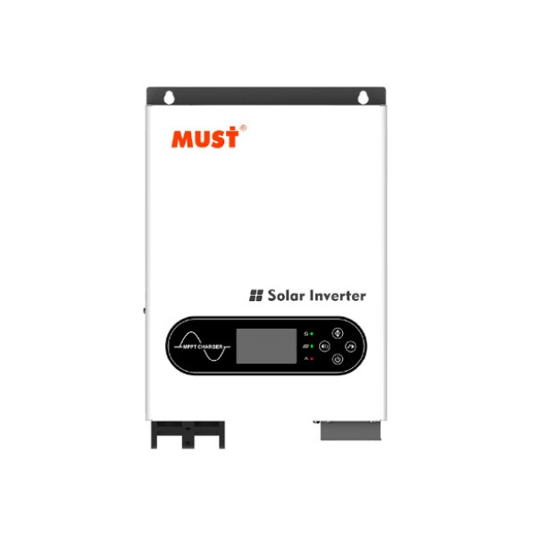 Гибридный инвертор MUST PV18-2012ECO 2000W 12V для автономного энергоснабжения с MPPT контроллером и защитой от перегрузки