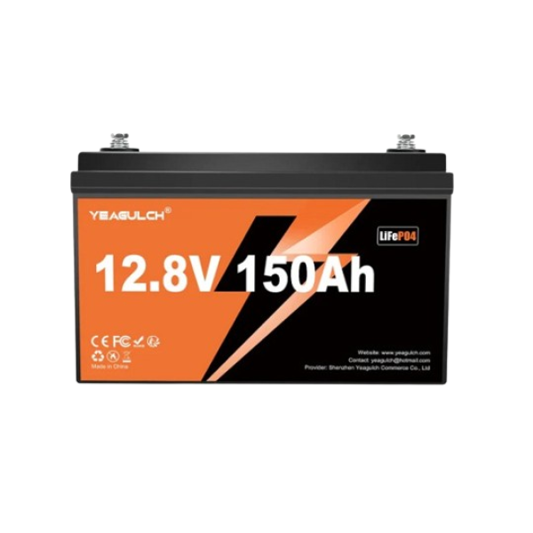 Аккумуляторная батарея LiFePO4 12,8V 150Ah 1920Wh BMS-100A Q1 для систем видеонаблюдения и резервного питания Аккумуляторная батарея LiFePO4 12,8V 150Ah 1920Wh BMS-100A Q1 для систем видеонаблюдения и резервного питания
