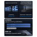 Тридіапазонний WiFi адаптер Cudy WU5400 USB 3.0 для швидкого інтернету AX5400 на 6 ГГц, 5 ГГц і 2.4 ГГц, сумісний з Windows 10/11