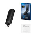 Адаптер WiFi 7 трехдиапазонный Cudy WU6500 с USB 3.0 для высокой скорости передачи данных до 2880 Мбит/с на 6 ГГц и 5 ГГц, совместим с Windows 10/11 Адаптер WiFi 7 трехдиапазонный Cudy WU6500 с USB 3.0 для высокой скорости передачи данных до 2880 Мбит/с на 6 ГГц и 5 ГГц, совместим с Windows 10/11