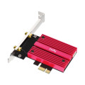 Адаптер WiFi 7 PCI-E Cudy WE9300S BE9300 с Bluetooth 5.4 для высокоскоростного подключения до 5760 Мбит/с для ПК с Windows 11 64-bit Адаптер WiFi 7 PCI-E Cudy WE9300S BE9300 с Bluetooth 5.4 для высокоскоростного подключения до 5760 Мбит/с для ПК с Windows 11 64-bit