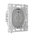 Реле Ajax LightCore (2-gang/2-way) vertical для двоклавішного прохідного вимикача Реле Ajax LightCore (2-gang/2-way) vertical для двоклавішного прохідного вимикача