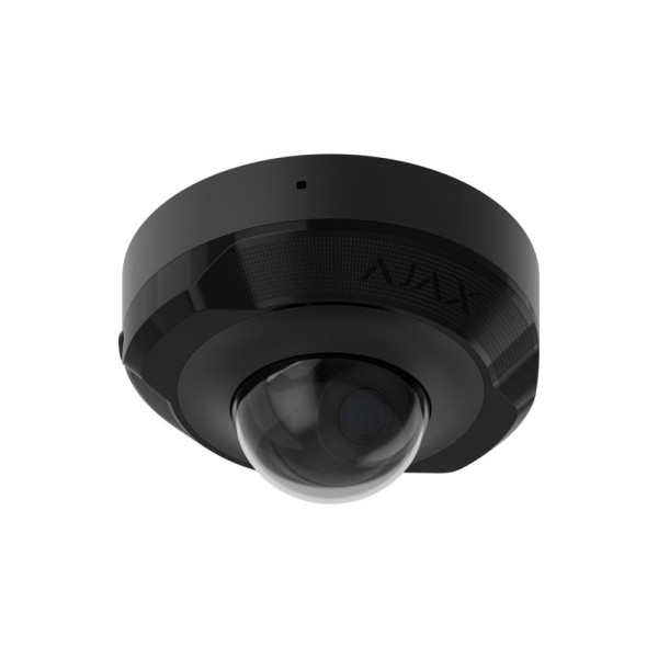 IP-відеокамера Ajax DomeCam Mini (8 Мп/2.8 мм) black, дротова з роздільною здатністю 8 Мп і кутом огляду до 110° IP-відеокамера Ajax DomeCam Mini (8 Мп/2.8 мм) black, дротова з роздільною здатністю 8 Мп і кутом огляду до 110°
