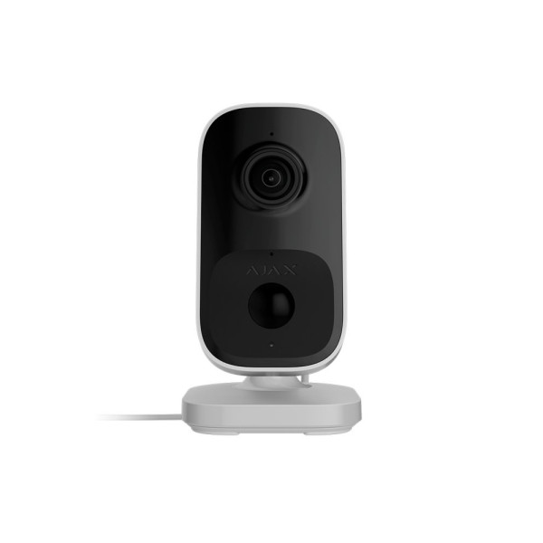 Wi-Fi камера видеонаблюдения IndoorCam White для охранной системы с ИК-датчиком движения и встроенным ИИ Wi-Fi камера видеонаблюдения IndoorCam White для охранной системы с ИК-датчиком движения и встроенным ИИ