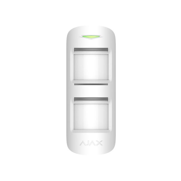 Беспроводной уличный датчик движения Ajax MotionProtect Outdoor белый Беспроводной уличный датчик движения Ajax MotionProtect Outdoor белый