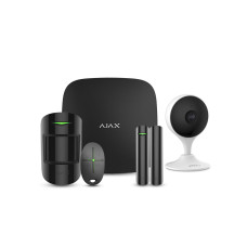 Комплект беспроводной сигнализации Ajax StarterKit black + IP-видеокамера 3 Мп IMOU Cue 2 (IPC-C32EP) (2.8мм) с Wi‑Fi