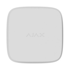 Бездротовий пожежний датчик Ajax FireProtect 2 RB white з сенсорами диму і температури зі змінними батареями