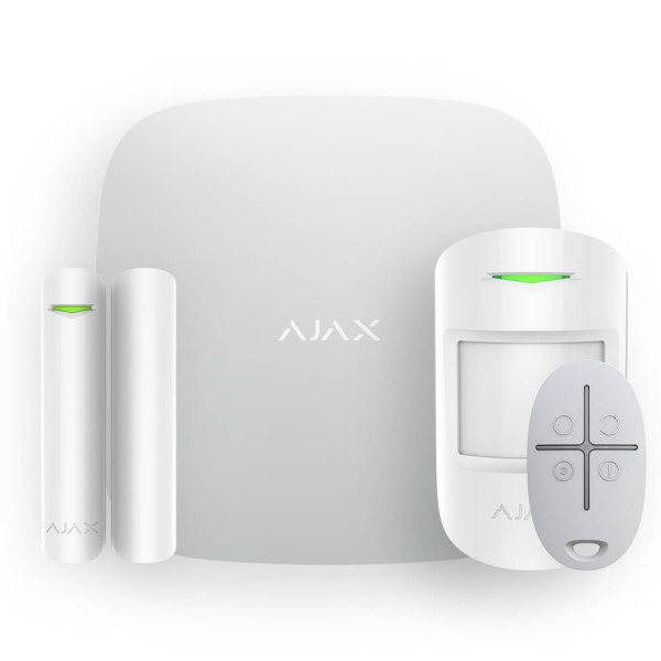 Комплект бездротової сигналізації Ajax StarterKit white Комплект бездротової сигналізації Ajax StarterKit white
