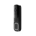 Видеозвонок с ИК-сенсором Ajax DoorBell black для контроля доступа и безопасности дома с поддержкой искусственного интеллекта