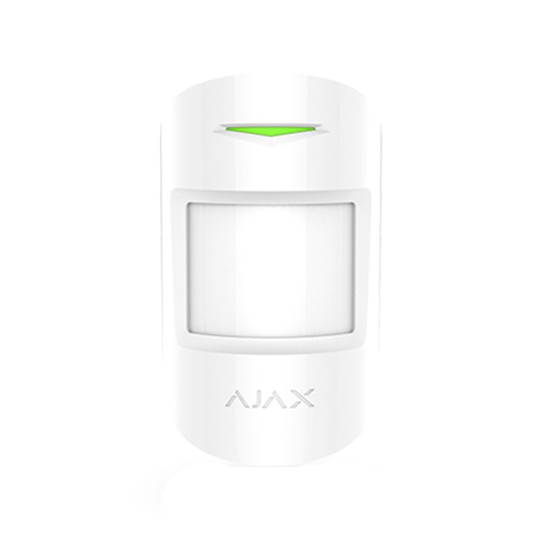 Бездротовий датчик руху Ajax MotionProtect Plus white з мікрохвильовим сенсором Бездротовий датчик руху Ajax MotionProtect Plus white з мікрохвильовим сенсором