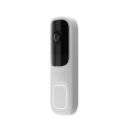 Відеодзвінок Ajax DoorBell White із штучним інтелектом для безпеки, ІЧ-сенсором та керуванням через додаток Відеодзвінок Ajax DoorBell White із штучним інтелектом для безпеки, ІЧ-сенсором та керуванням через додаток