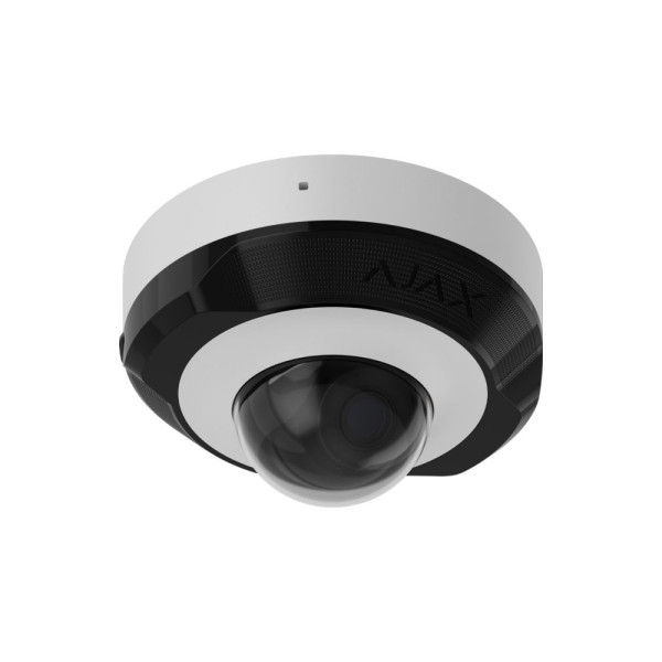IP-видеокамера Ajax DomeCam Mini (5 Мп/4 мм) white, проводная с разрешением 5 Мп и углом обзора до 85° IP-видеокамера Ajax DomeCam Mini (5 Мп/4 мм) white, проводная с разрешением 5 Мп и углом обзора до 85°
