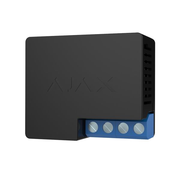 Контролер Ajax WallSwitch black для віддаленого керування приладами Контролер Ajax WallSwitch black для віддаленого керування приладами