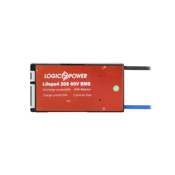 BMS-плата LogicPower LiFePO4 60V 20S, 60A/30A — защита и балансировка аккумулятора BMS-плата LogicPower LiFePO4 60V 20S, 60A/30A — защита и балансировка аккумулятора