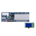 BMS плата LiFePO4 24V 8S Dis 200A Ch 100A LCD
