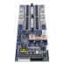 BMS плата LiFePO4 24V 8S Dis 200A Ch 100A LCD