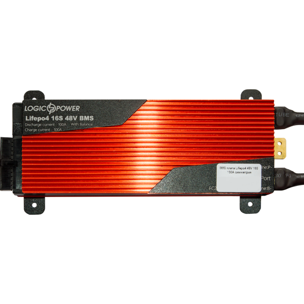 BMS плата LiFePO4 48V 16S Dis 100A Ch 50A для управления и балансировки аккумуляторных батарей BMS плата LiFePO4 48V 16S Dis 100A Ch 50A для управления и балансировки аккумуляторных батарей