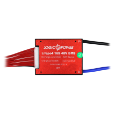 BMS плата для управління та балансування LiFePO4 48V 16S Dis 60A Ch 30A для безпечного контролю акумуляторних систем