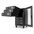 Шкаф 19" 20U для установки аккумуляторных батарей RPC-V10 с панелью постоянного тока 350 А и защитой IP20