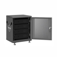 Шафа 19" 14U для акумуляторних батарей RPC-V10 з вбудованою панеллю постійного струму 350 А для швидкого підключення та надійної експлуатації