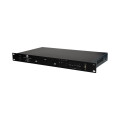 CD-плеер для монтажа в стойку 19" CMX DMT200 с поддержкой CD/MP3/MP4/VCD/DVD/FM и Bluetooth, дистанционное управление, стереовыходы, размер 484x365x44 мм