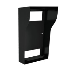 Монтажна коробка з козирком BR-AV8 (black) для накладного монтажу панелей виклику AV-08B для системи відеоспостереження