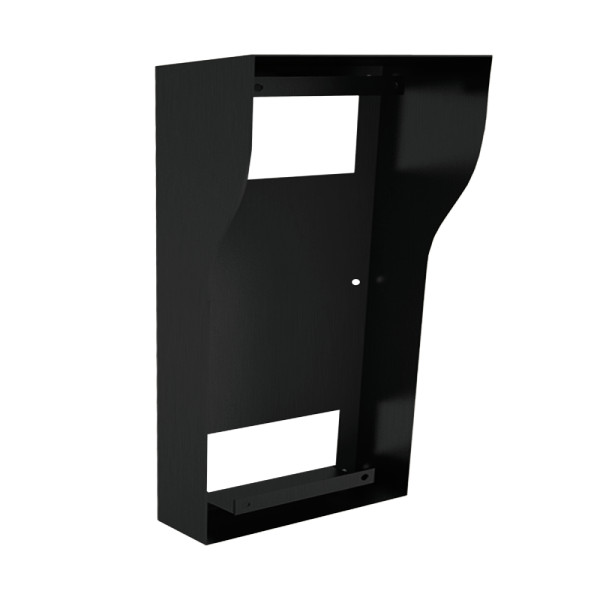 Монтажна коробка з козирком BR-AV8 (black) для накладного монтажу панелей виклику AV-08B для системи відеоспостереження Монтажна коробка з козирком BR-AV8 (black) для накладного монтажу панелей виклику AV-08B для системи відеоспостереження