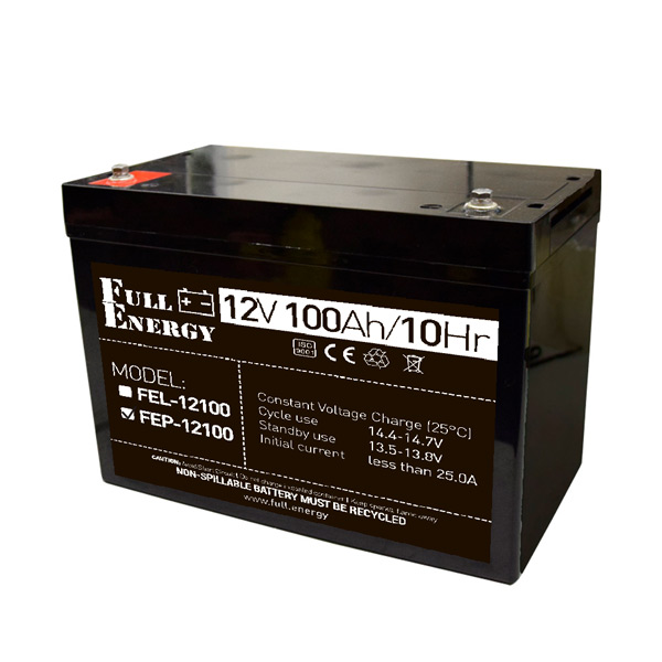 Акумулятор 12В 100А·год для ДБЖ Full Energy FEP-12100 Акумулятор 12В 100А·год для ДБЖ Full Energy FEP-12100