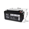 Акумулятор 12В 65А·год для ДБЖ Full Energy FEP-1265 Акумулятор 12В 65А·год для ДБЖ Full Energy FEP-1265