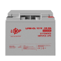Гелевый аккумулятор 12V 20Ah LPM-GL для систем бесперебойного питания и солнечной электростанции Гелевый аккумулятор 12V 20Ah LPM-GL для систем бесперебойного питания и солнечной электростанции