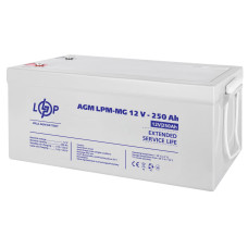 Уцінений мультигелевий акумулятор LogicPower LPM-MG 12 В 250 А·год, 10.2024 — OCLP42548 Уцінений мультигелевий акумулятор LogicPower LPM-MG 12 В 250 А·год, 10.2024 — OCLP42548
