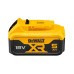 Акумуляторная батарея Li-Ion 18 В DeWALT DCB184, ёмкость 5 Ач, для электроинструментов, вес 0.65 кг