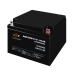 Акумулятор AGM LPM 12V - 26 Ah для систем безперебійного живлення, відеоспостереження та охоронних систем