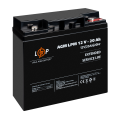 Акумулятор AGM LPM 12V-20 Ah під болт М5 для систем безперебійного живлення та енергозберігаючого обладнання Акумулятор AGM LPM 12V-20 Ah під болт М5 для систем безперебійного живлення та енергозберігаючого обладнання