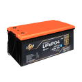 Акумулятор LP LiFePO4 25,6V - 230 Ah (5888Wh) (BMS 200A/100А) пластик Smart BT