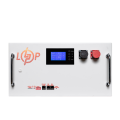 Акумулятор LP LiFePO4 51,2V - 280 Ah (14336Wh) (BMS SP 200A/100А) RM RS485/CAN LCD WH Акумулятор LP LiFePO4 51,2V - 280 Ah (14336Wh) (BMS SP 200A/100А) RM RS485/CAN LCD WH