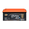 Акумулятор LP LiFePO4 25,6V - 230 Ah (5888Wh) (BMS 200A/100А) пластик Smart BT