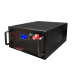 Акумулятор LP LiFePO4 51,2V - 100 Ah (5120Wh) (BMS 200A/100А) з LCD метал Smart RM RS485/CAN