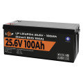 LiFePO4-аккумулятор LogicPower OCLP42749, 24 (25,6) В, 100 А·ч, 2560 Вт·ч, Smart BMS 100А, уценённый LiFePO4-аккумулятор LogicPower OCLP42749, 24 (25,6) В, 100 А·ч, 2560 Вт·ч, Smart BMS 100А, уценённый
