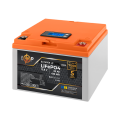 Акумулятор LP LiFePO4 12,8V - 32 Ah (410Wh) (BMS 50А/25A) пластик LCD
