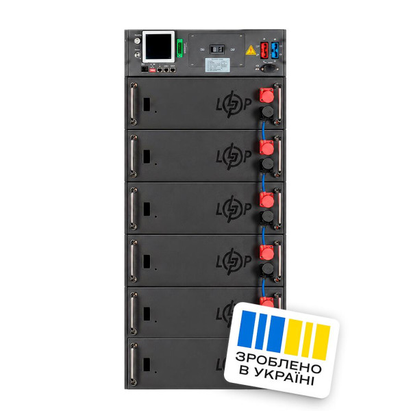 Акумулятор LP LiFePO4 Battery HVM 307,2V 100Ah (30720 Wh) BMS 125А AB black Акумулятор LP LiFePO4 Battery HVM 307,2V 100Ah (30720 Wh) BMS 125А AB black