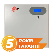 Аккумулятор LiFePO4 51,2V 100Ah 5120Wh для резервного питания с Smart BMS 100A и ЖК-дисплеем WAB RS485/CAN