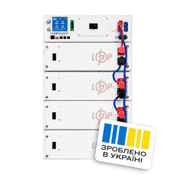Акумулятор LP LiFePO4 Battery HVM 204,8V 100Ah (20480 Wh) BMS 125А AB white Акумулятор LP LiFePO4 Battery HVM 204,8V 100Ah (20480 Wh) BMS 125А AB white