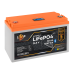 Акумулятор LP LiFePO4 25,6V - 50 Ah (1280Wh) (BMS 80A/50А) пластик LCD Smart BT