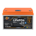 Акумулятор LP LiFePO4 25,6V - 50 Ah (1280Wh) (BMS 80A/50А) пластик LCD Smart BT